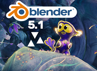Blender 5 and 5.1 Now At Megarender