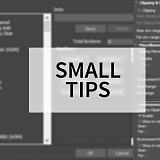 Small Tips for 3D Newbies