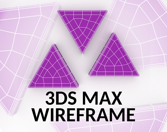 How To Make 3DS MAX Wireframe Render?